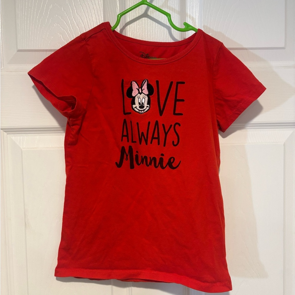 DISNEY Red Minnie Mouse Girl’s T-Shirt